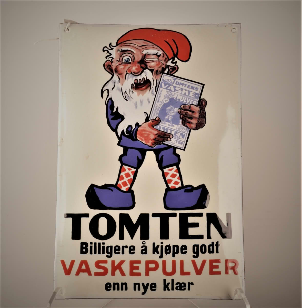 Eldre reklameskilt