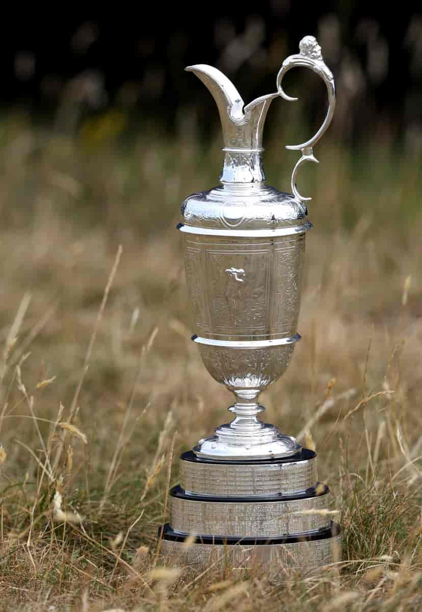 The Claret Jug Trophy