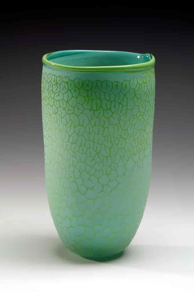 Kunstglass vase