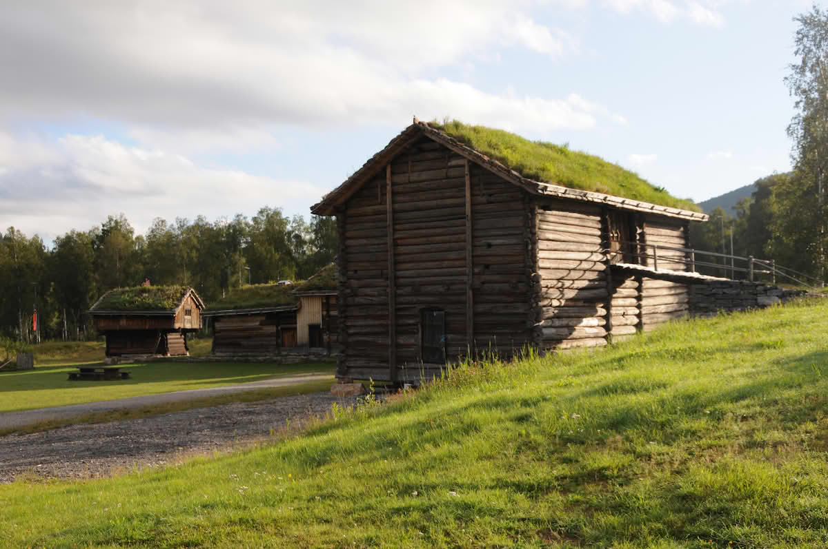Bygland museum i Byglandsfjord.