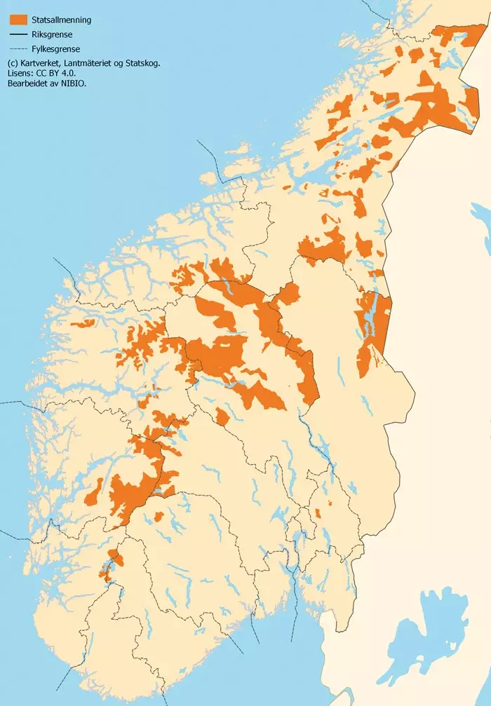 Statsallmenningene i Norge