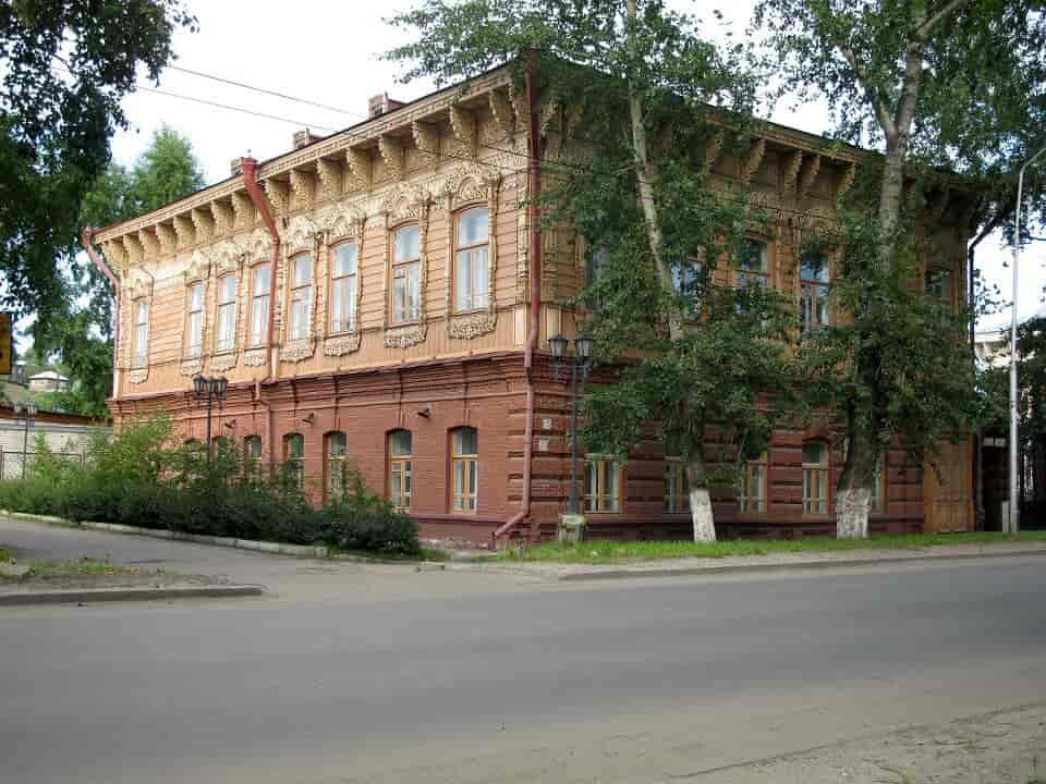 Tradisjonell trehusbebyggelse Tomsk