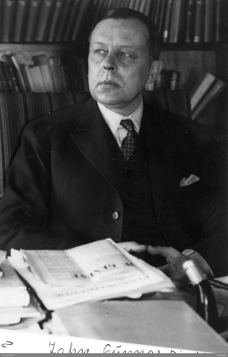 Gunnar Jahn, fotografert rundt 1930