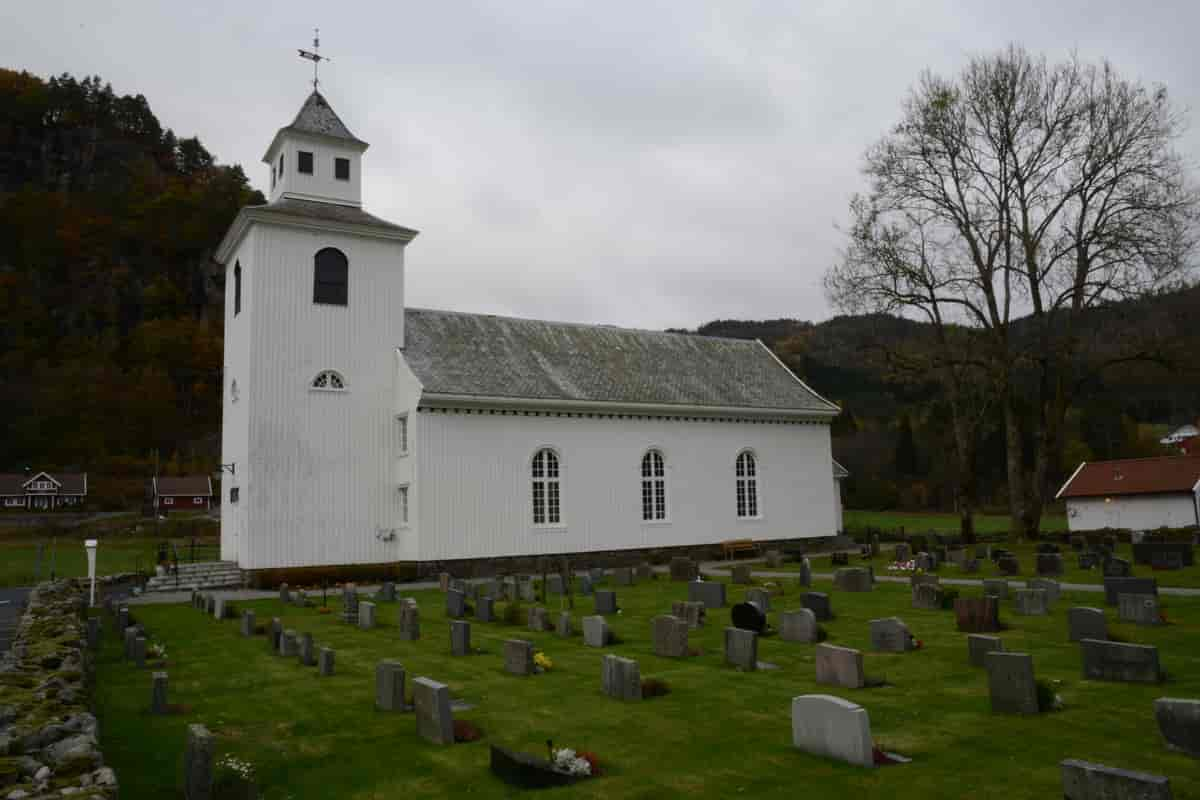 Kvås kirke fra 1836.