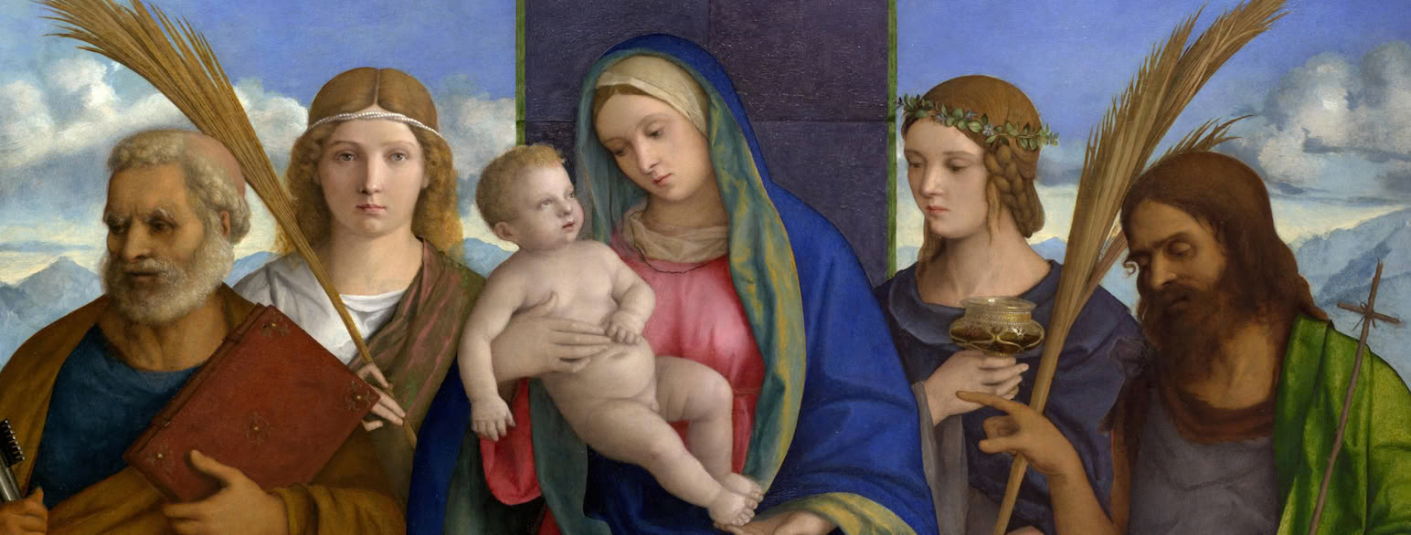 Madonna med barn og helgener