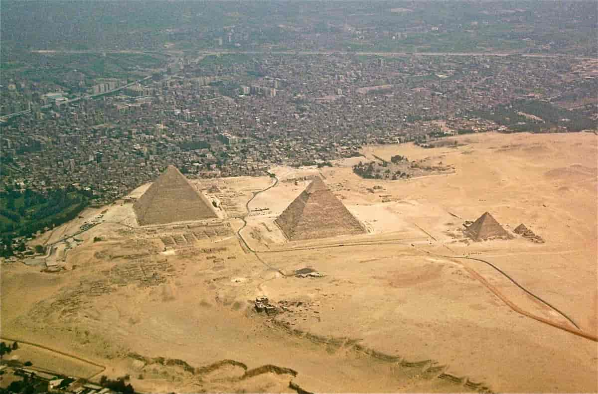 Giza-pyramidene