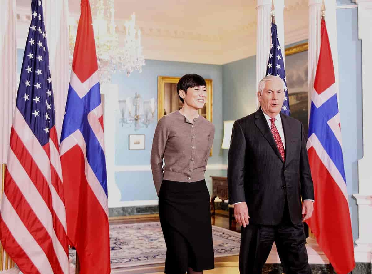 Søreide og Tillerson