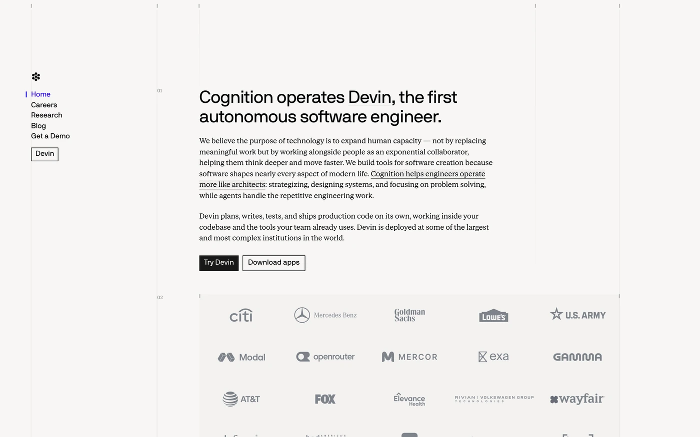 Cognition homepage