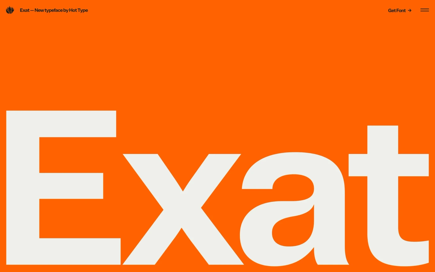 Exat homepage