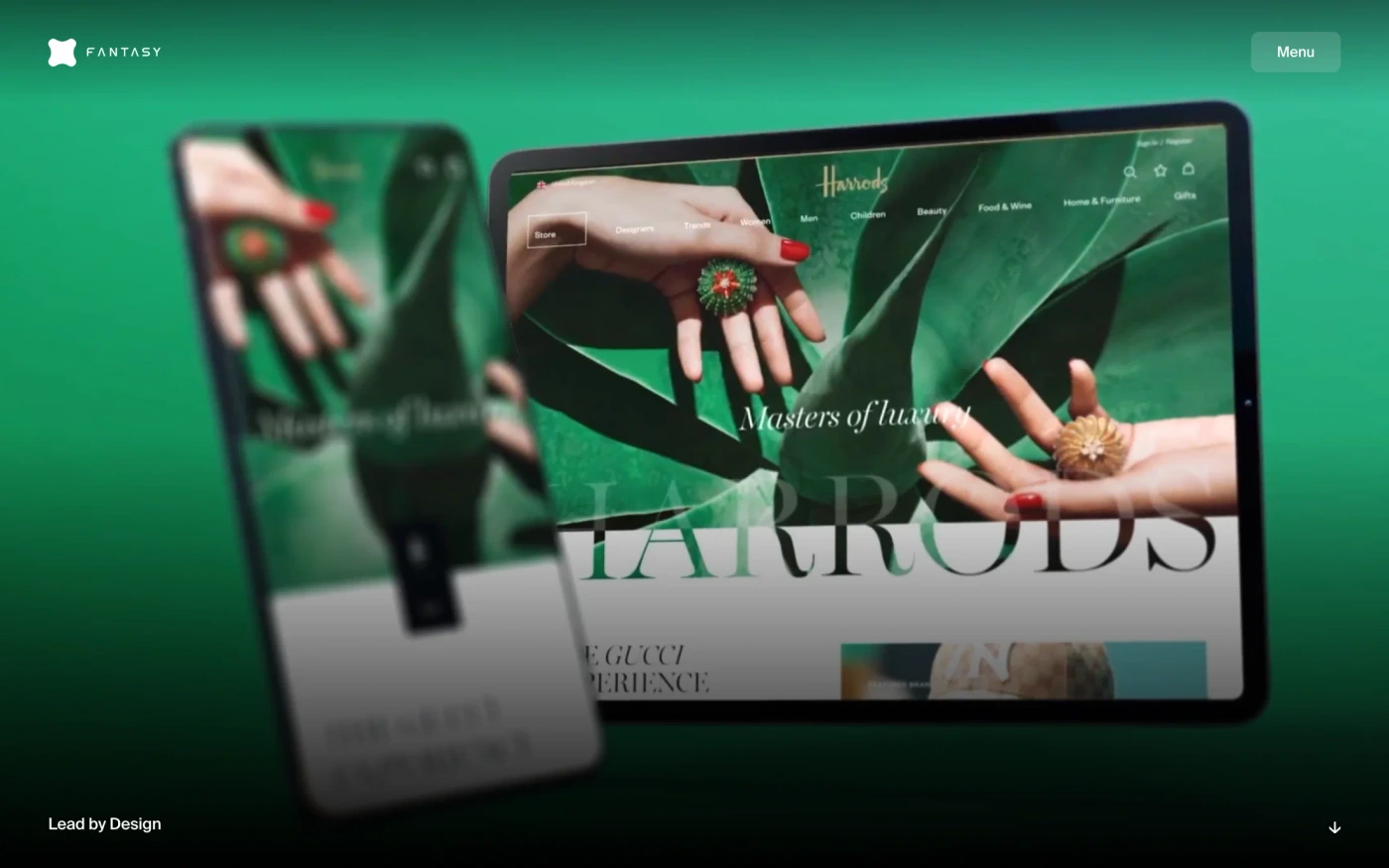 Fantasy homepage