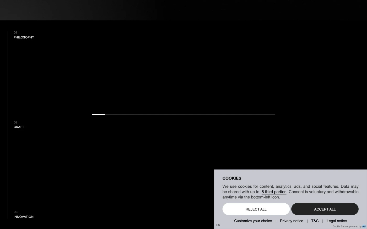 Lightweight homepage