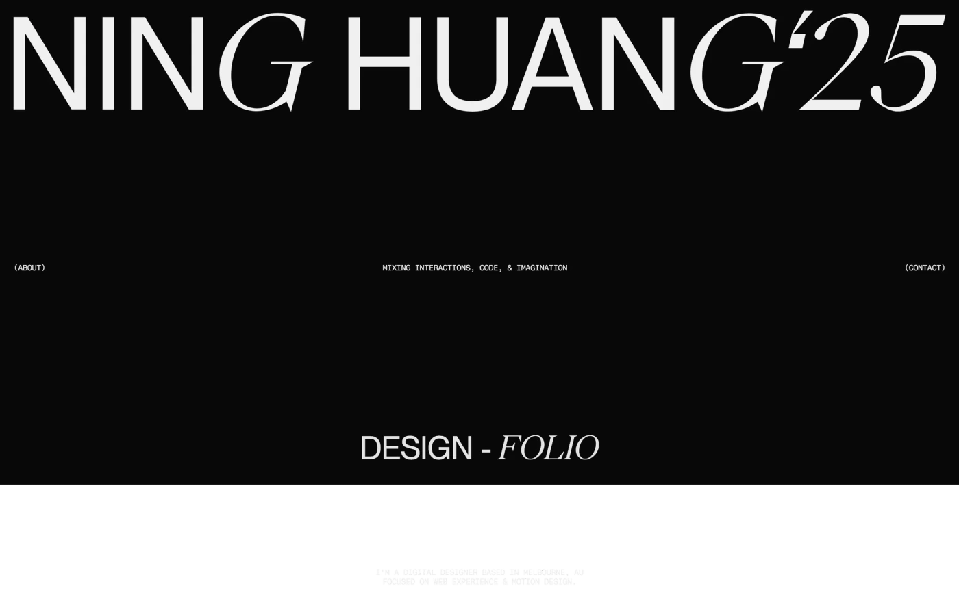 Ning H homepage