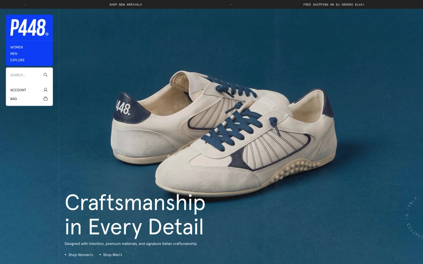 P448 homepage