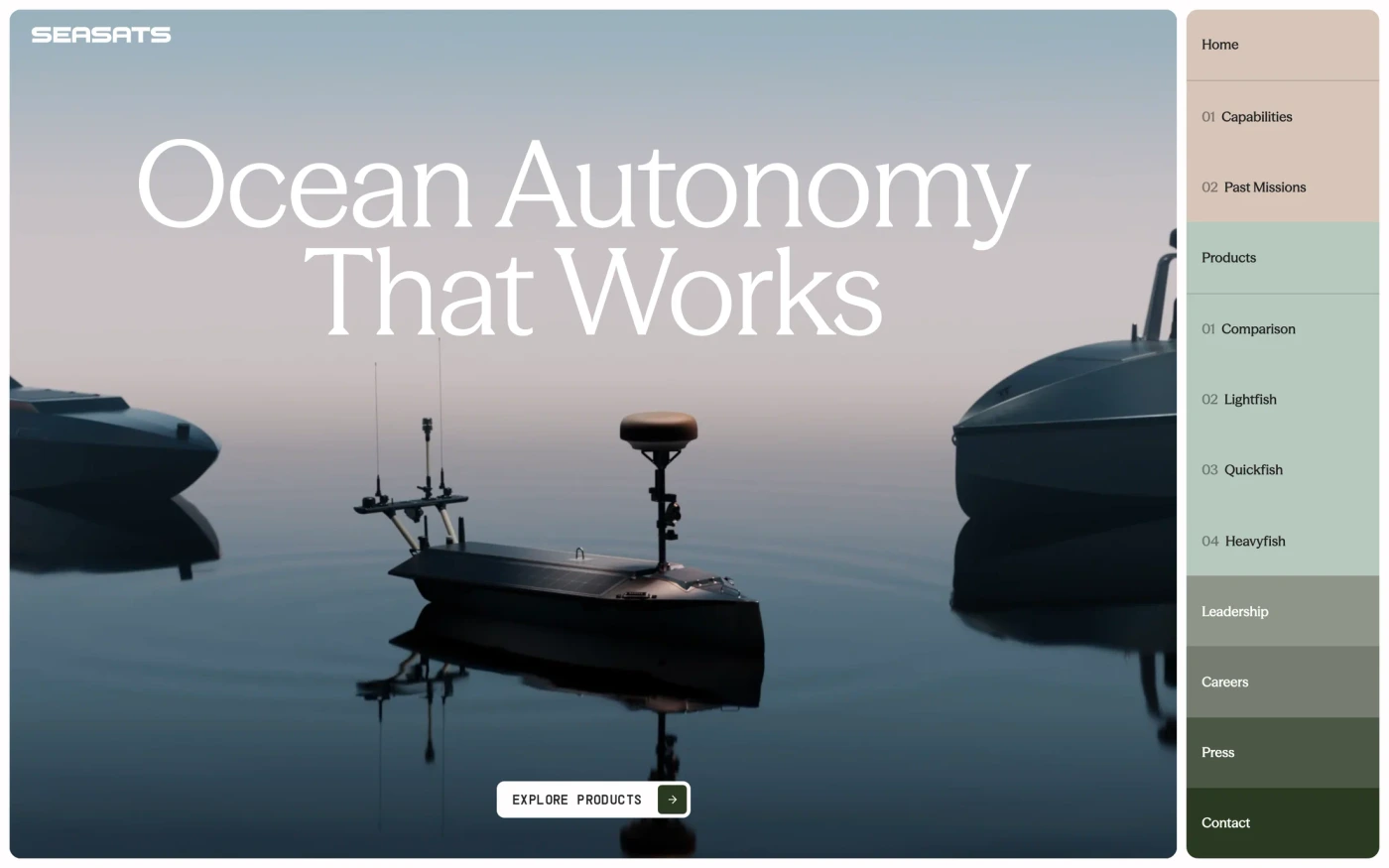 Seasats homepage