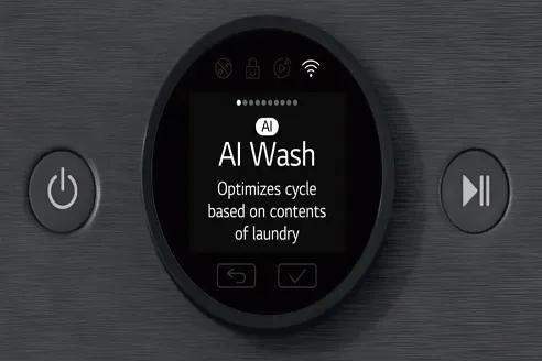 Image for LG's Smart AI Washing Machines: Efficient Wash & Spin Cycles