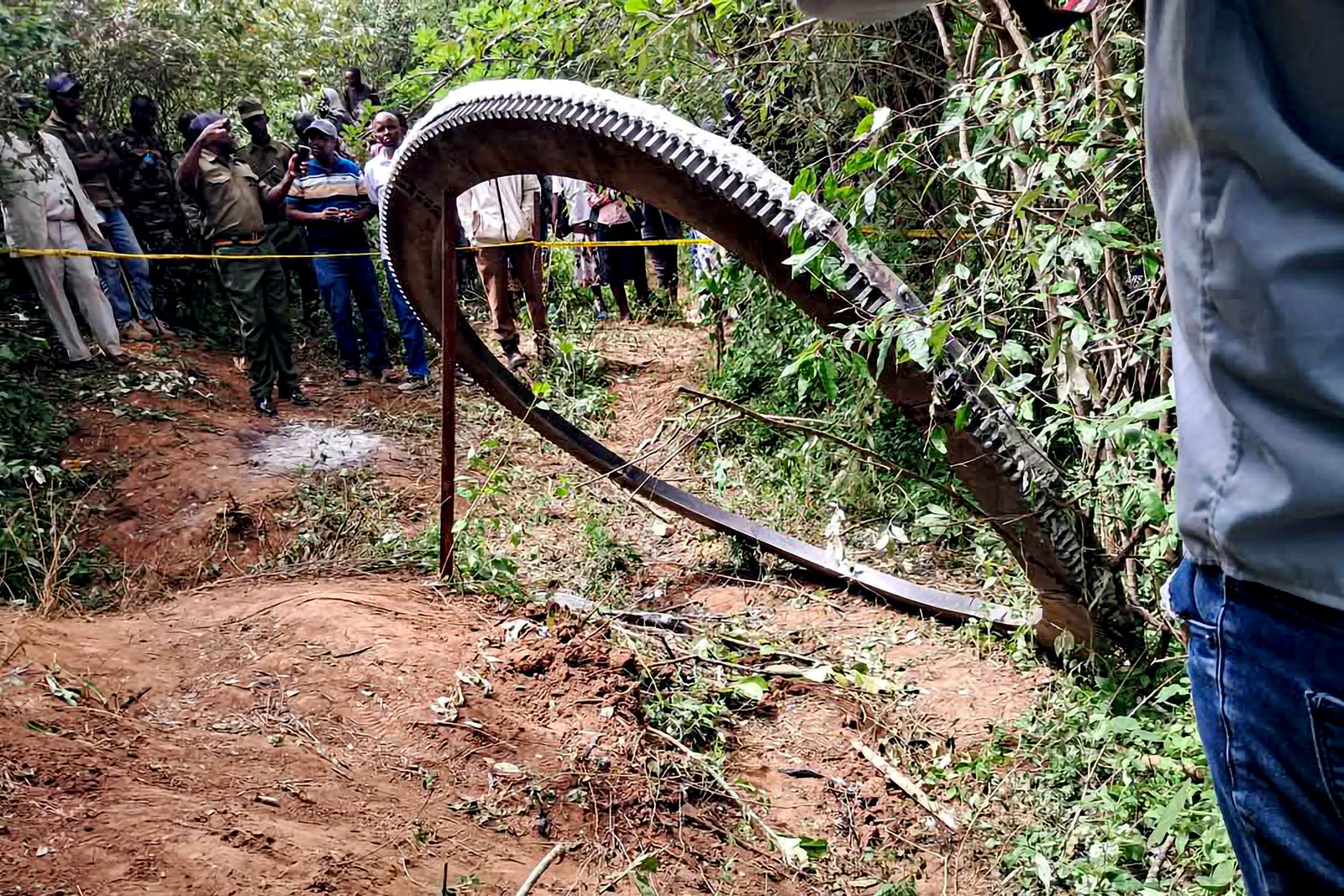 A Glowing Metal Ring Crashed to Earth. No One Knows Where It Came From