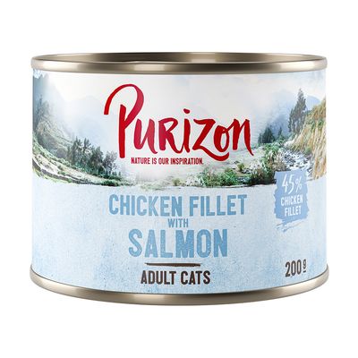 Purizon - gabonamentes kipróbálásra! Nedvestáp: Lazac & csirke (200 g)