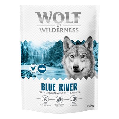 Wolf of Wilderness Adult ''Blue River'' lazac - gabonamentes