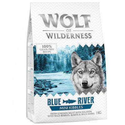 Wolf of Wilderness Adult ''Blue River'' lazac - gabonamentes