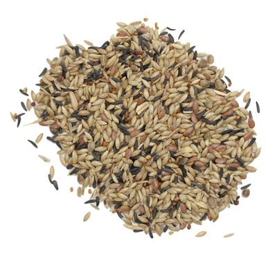 Különböző magvak és szemek keveréke, világos és sötét fajtákkal. Madáreleségként alkalmas.