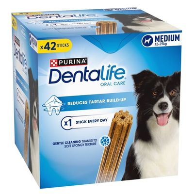 PURINA Dentalife snack napi fogápoláshoz közepes testű kutyáknak (12-25 kg)