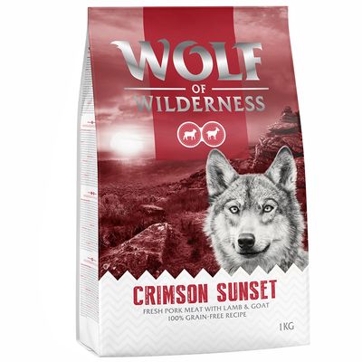 Wolf of Wilderness "Crimson Sunset" bárány & kecske - gabonamentes