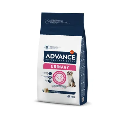 Advance Veterinary Diets Urinary, 12 kg. Segít csökkenteni a struvitkristályok képződésének kockázatát. Tápérték: fehérje 25%, zsír 14%, nyersrost 2%. Advance Veterinary Diets Urinary, 12 kg. Segít csökkenteni a struvitkristályok képződésének kockázatát. Tápérték: fehérje 25%, zsír 14%, nyersrost 2%.