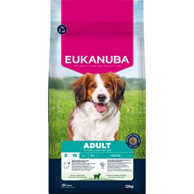 Eukanuba Premium Nutrition Adult Small & Medium Breed, jagnięcina i ryż