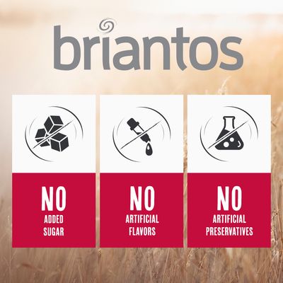 Briantos Adult Mini pienso para perros, 14 kg, cordero y arroz, croquetas pequeñas, alta tolerancia.