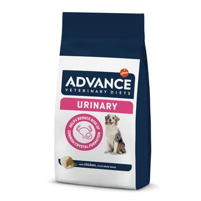 Advance Veterinary Diets Urinary csirke, rizs és teljes kiőrlésű búza. Segít csökkenteni a húgykőképződés kockázatát. Advance Veterinary Diets Urinary csirke, rizs és teljes kiőrlésű búza. Segít csökkenteni a húgykőképződés kockázatát.