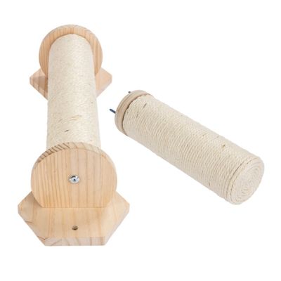 Modern Living Kratzmöbel Kombi-Paket: Katzen Parkour zur Wandmontage Kratzstamm Korbin + Kratzstamm Phoebe