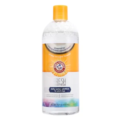 Arm & Hammer Fresh kókuszvizes kutya fogápoló szájvíz - 473 ml Arm & Hammer Fresh kókuszvizes kutya fogápoló szájvíz - 473 ml