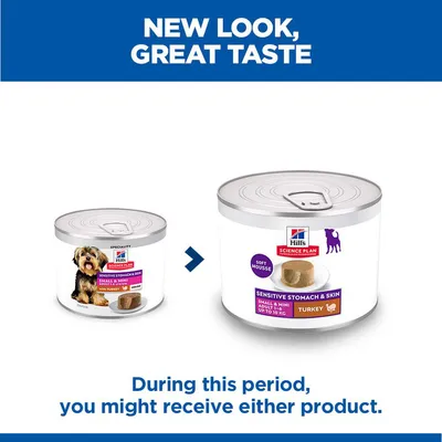 Hill's Science Plan Sensitive Stomach & Skin Small & Mini Mousse Hill's Science Plan Sensitive Stomach & Skin Small & Mini Mousse