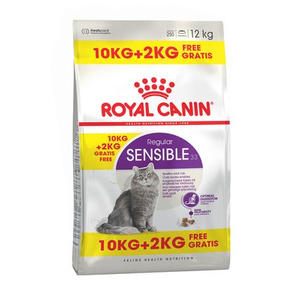 Royal Canin Regular Sensible 33 Katzenfutter. Optimale Verdauung, angepasste Krokettengrösse. Health Nutrition für empfindliche Katzen.