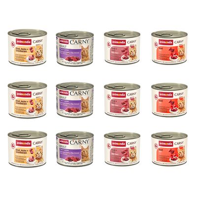 animonda Carny Adult vegyes csomag 12 x 200 g