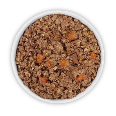 Rocco Menu nedves eledel, 800g konzerv: marha, bárány, zöldség és rizs; marha, baromfi, zöldség és rizs; marha zöldséggel és rizzsel. Szénhidráttal dúsítva.