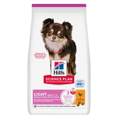 Hill's Science Plan Adult 1 - 6 Light Small & Mini with Chicken