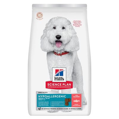 Hill's Science Plan Hypoallergenic Adult 1 - 6 Medium with Salmon