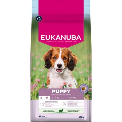 Eukanuba Premium Nutrition Puppy Small & Medium Breed, jagnięcina i ryż