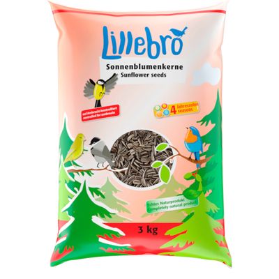 Lillebro napraforgómag, 3 kg. Ambrosia ellenőrzött, természetes termék, minden évszakban alkalmas.