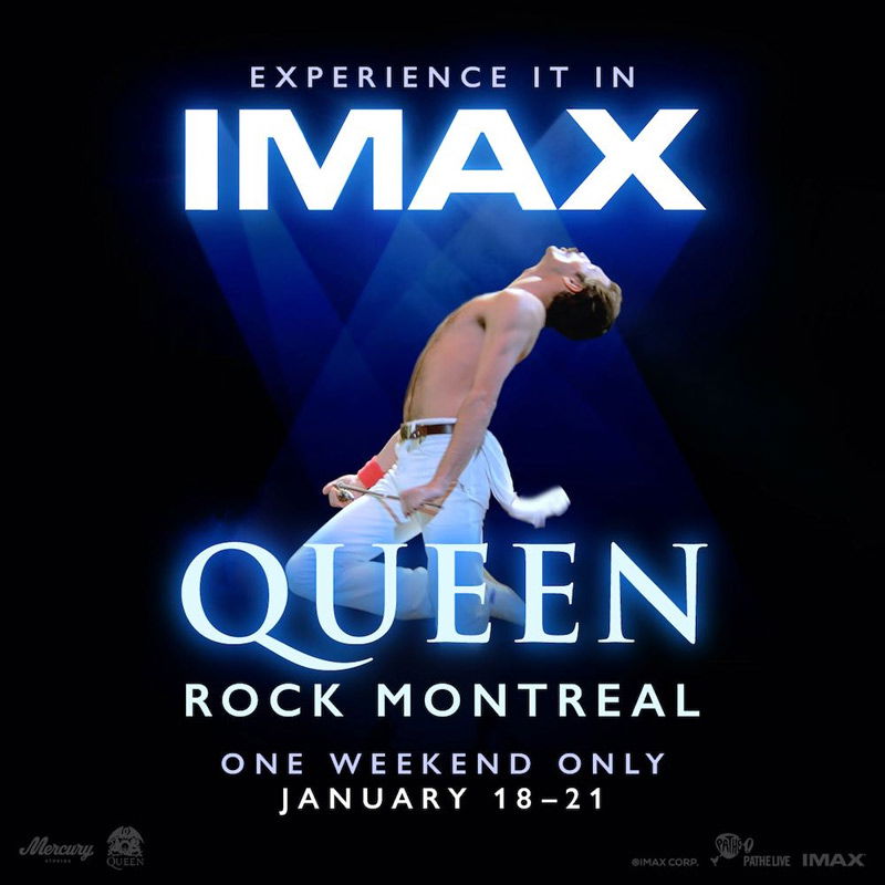 Queen Rock Montreal Poster