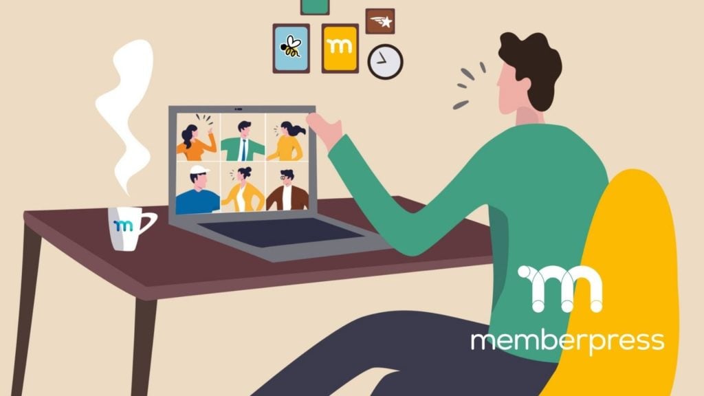 memberpress careers | MemberPress illustration of the MemberPress remote team