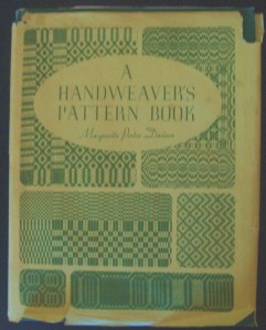 handweavers-pattern-book My ancient copy of Davison's A Handweavers Pattern Book