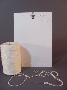 back of loom