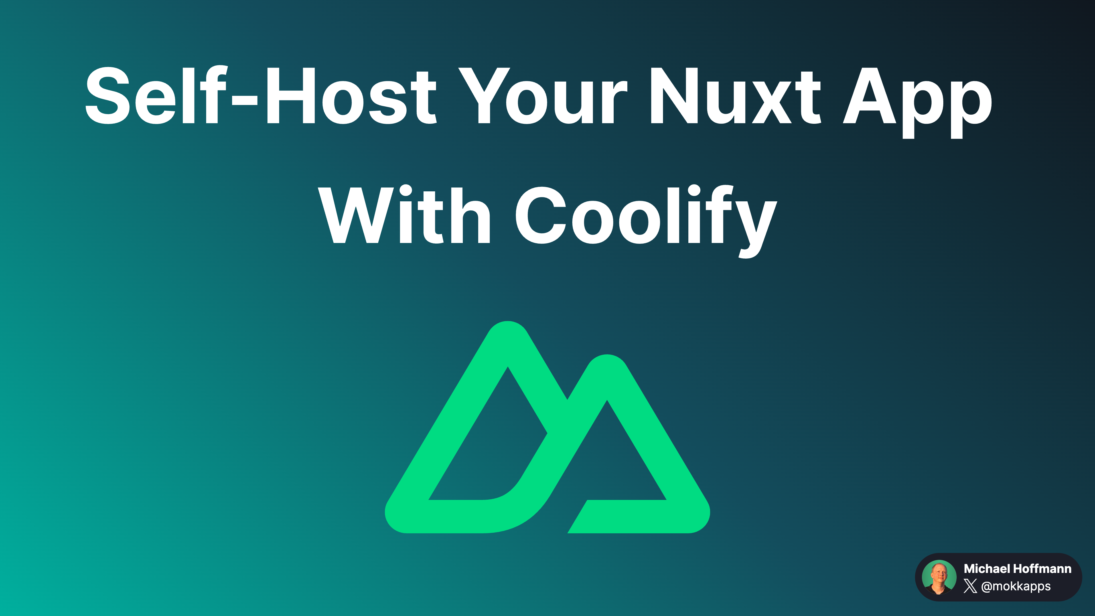 Self-Host Your Nuxt App With Coolify Image