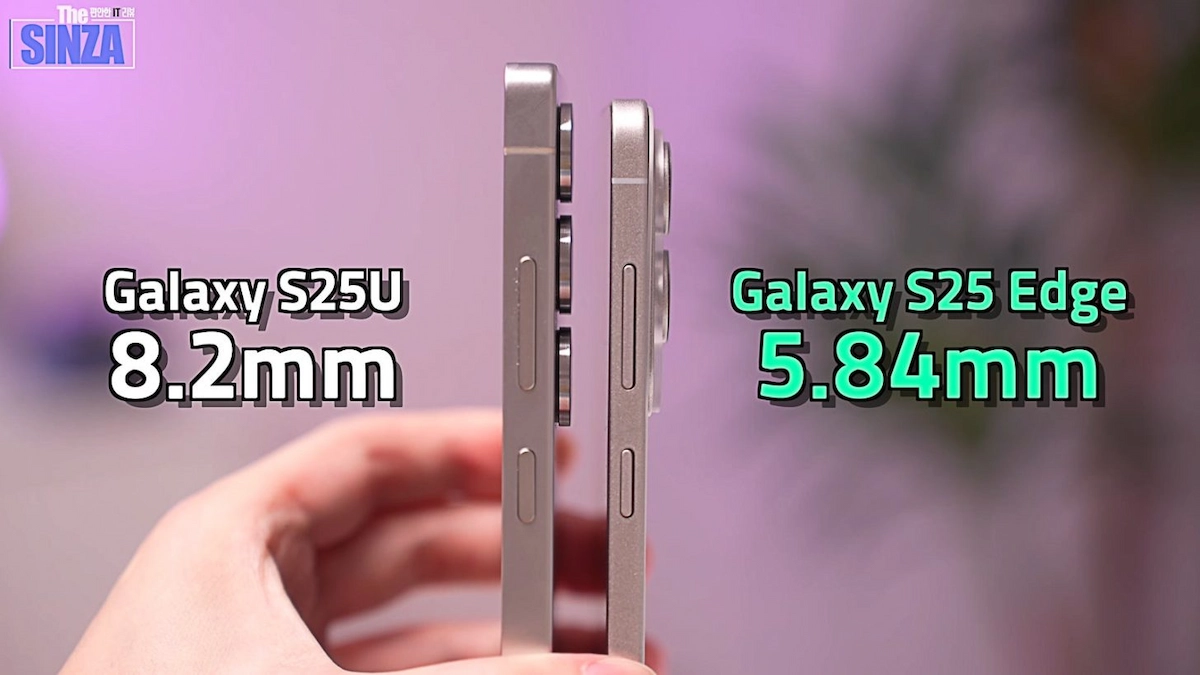 Samsung Galaxy S25 Edge canlı olarak görüntülendi! Samsung Galaxy S25 Edge canlı olarak görüntülendi!