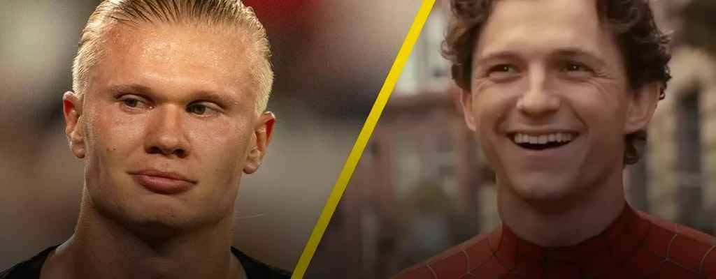 El vergonzoso momento que Erling Haaland pasó con Tom Holland