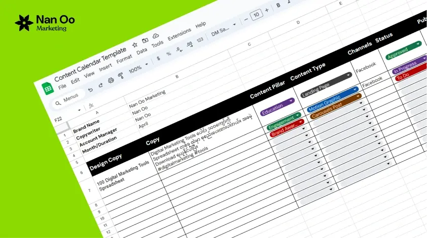 Content Calendar Template Content Calendar Template
