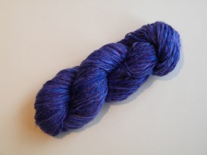 Blue-purple silk - 85 yards-Sport weight