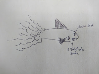Sharktopus - Grobskizze, ugly
